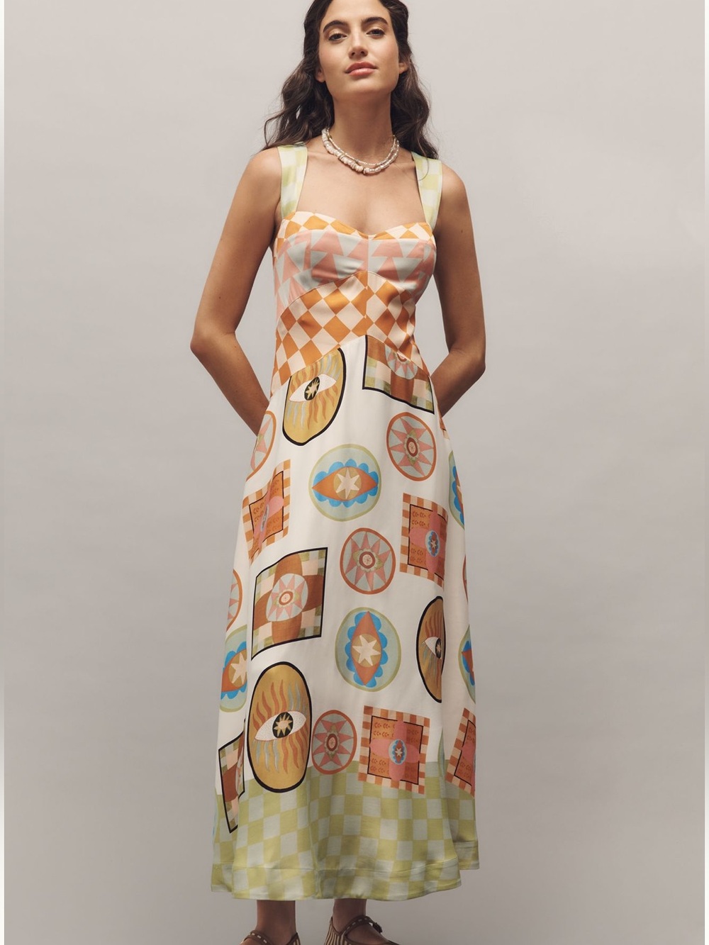 Anthropology Jocelyn sleeveless slip dress- size XS worn once